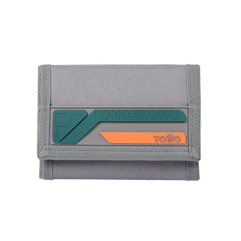 Billetera RFID con cadena Meeting - Color: Gris