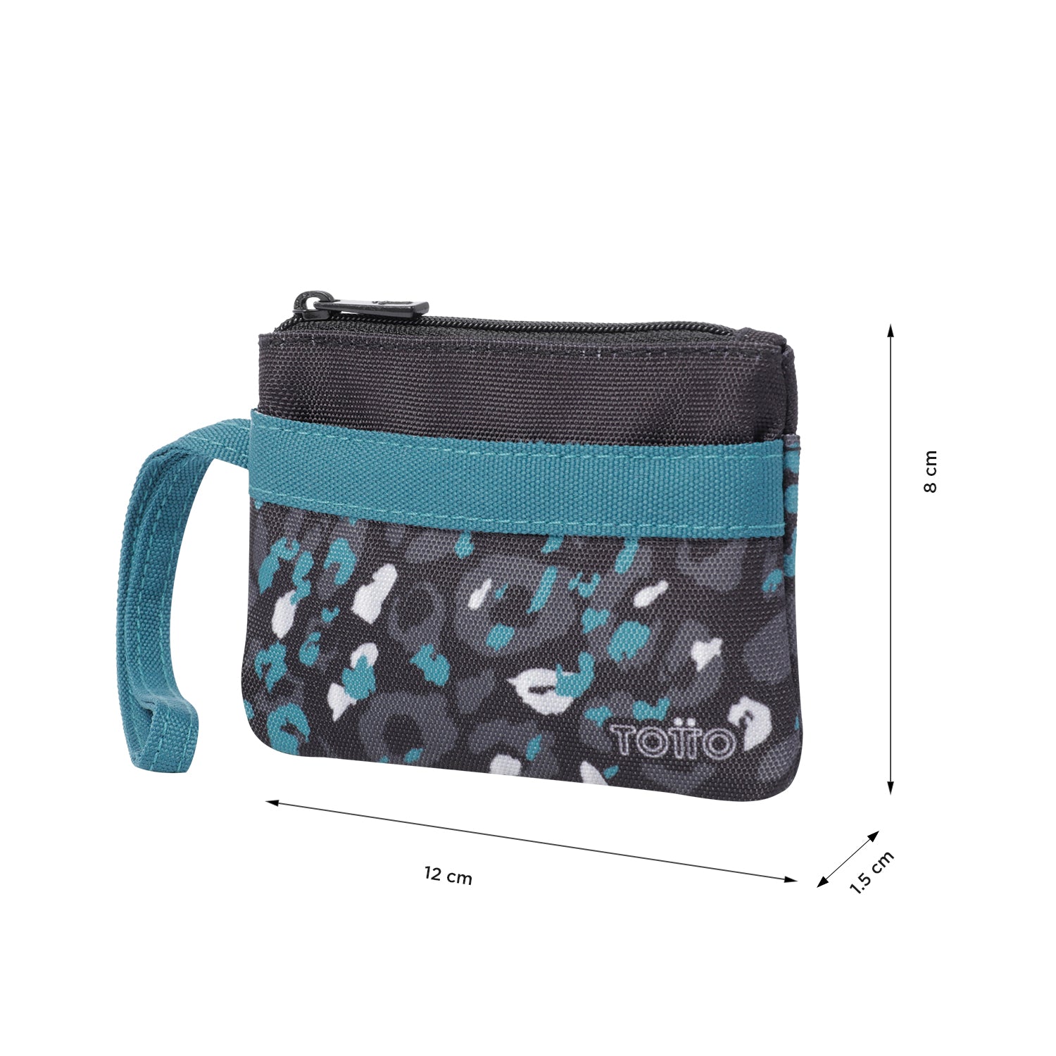 Monedero En Lona Melifera - Color: Negro