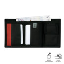 Billetera Quincly Negra Mediana Hombre