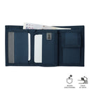 Billetera Quincly con RFID Blocker Azul