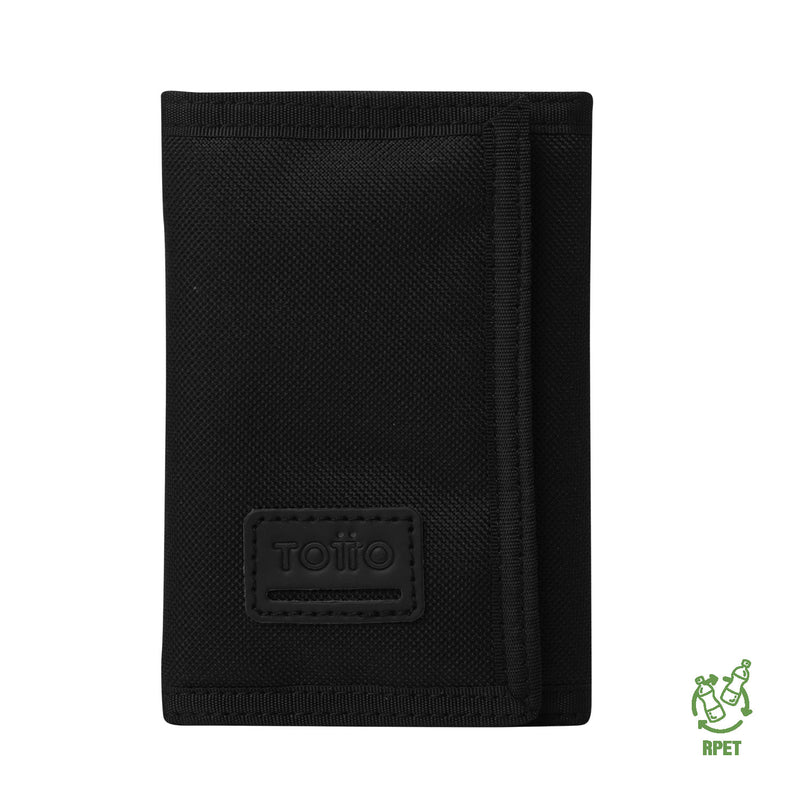 Billetera Tojal con RFID Blocker Negra