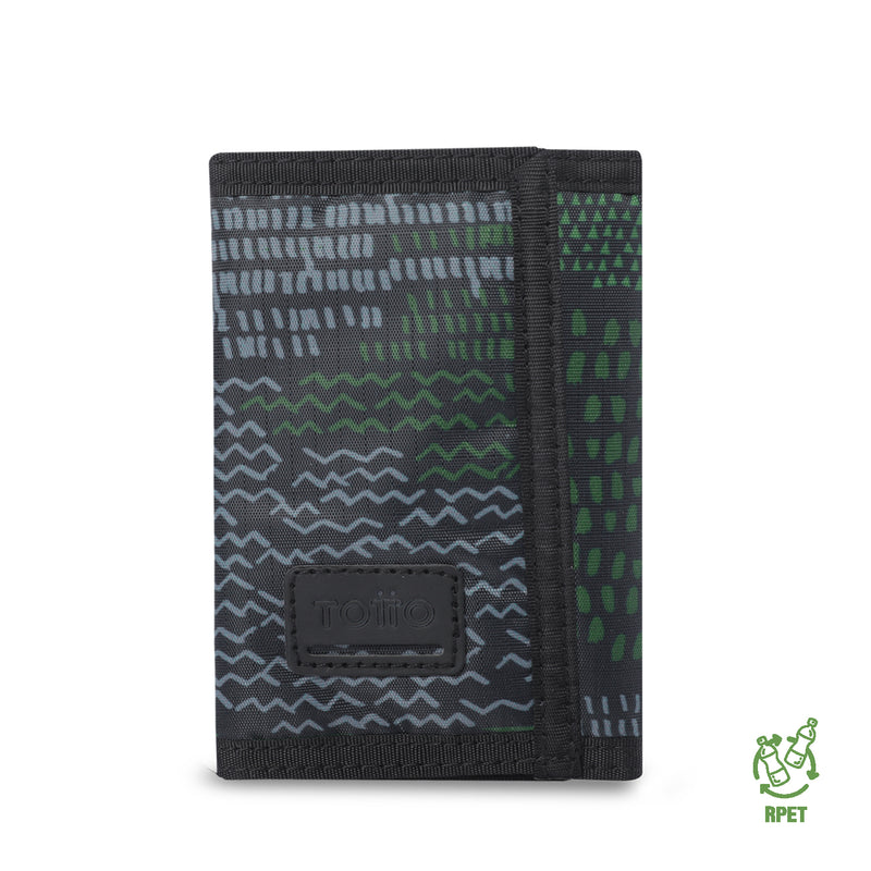 Billetera para Hombre Tojal con RFID Blocker Negra