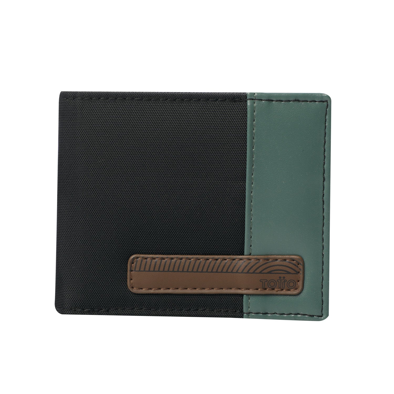 Billetera para hombre halvo con rfid blocker verde