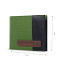 Billetera para Hombre Halvo con RFID Blocker Verde