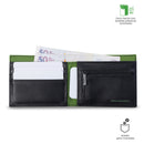 Billetera para Hombre Halvo con RFID Blocker Verde