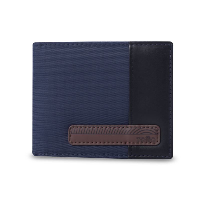 Billetera para Hombre Halvo con RFID Blocker Azul