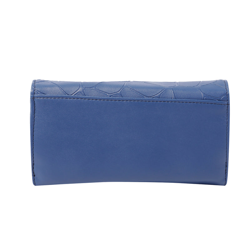 Billetera Subra En Pu Leather Con Rfid Blocker - Color: Azul