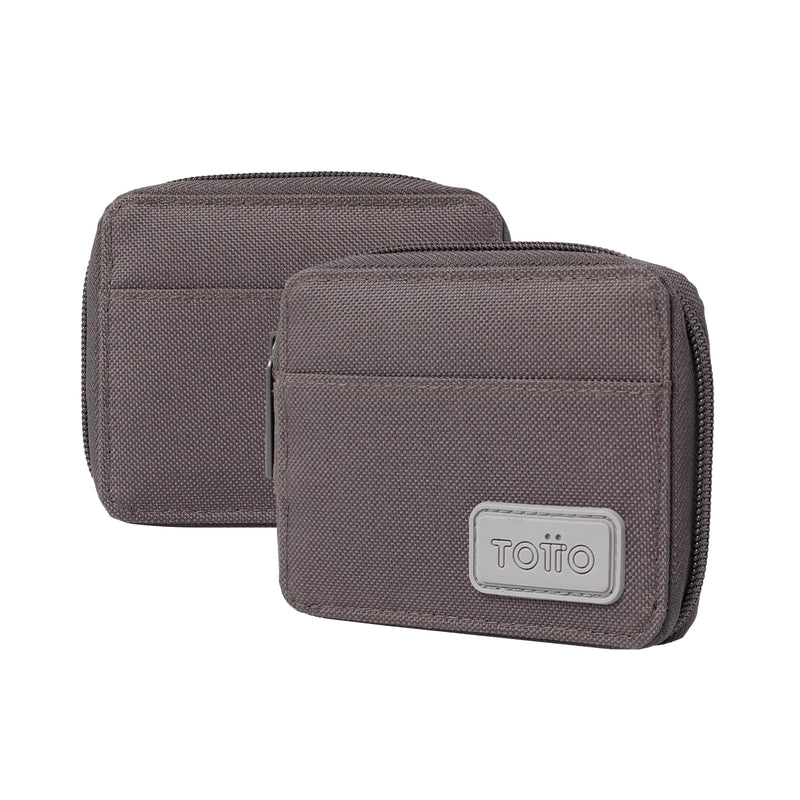 Billetera Lona RFID Maldonado - Color: Gris
