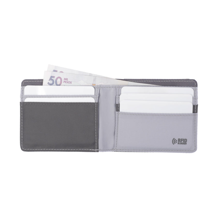 Billetera con RFID Blocker Barnacle - Color: Gris