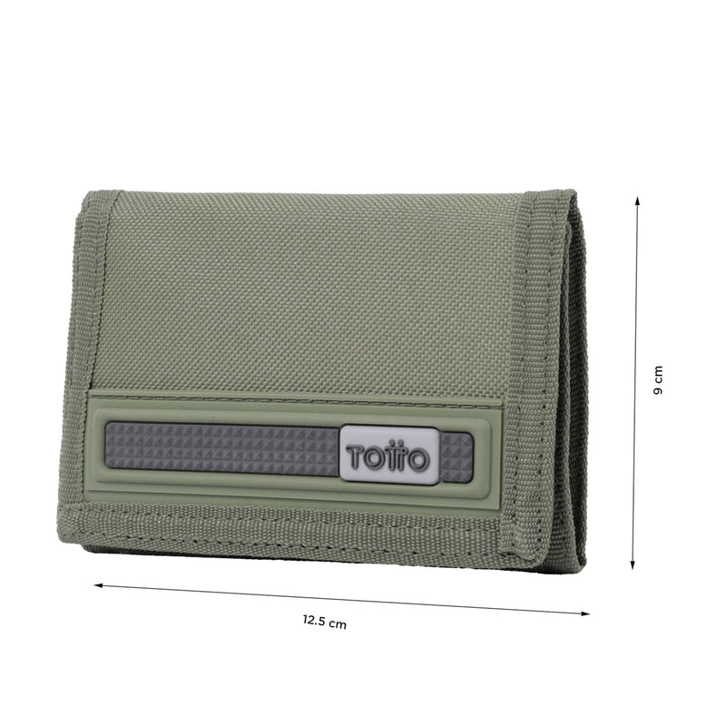 Billetera Bacalao Con Rfid Blocker - Color: Verde