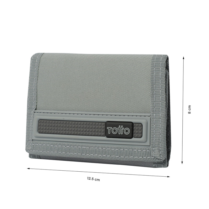 Billetera Bacalao con RFID Blocker Gris