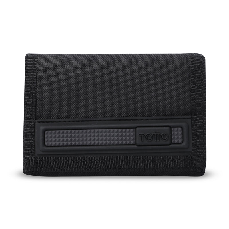 Billetera para Hombre Bacalao con RFID Blocker Negra