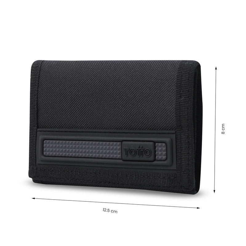 Billetera para Hombre Bacalao con RFID Blocker Negra