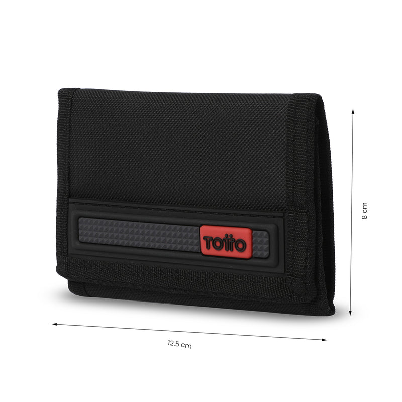 Billetera para Hombre Bacalao con RFID Blocker Negra