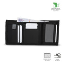 Billetera para Hombre Bacalao con RFID Blocker Negra