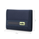 Billetera para Hombre Bacalao con RFID Blocker Azul