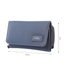 Billetera Varuna Mediana - Color:Gris