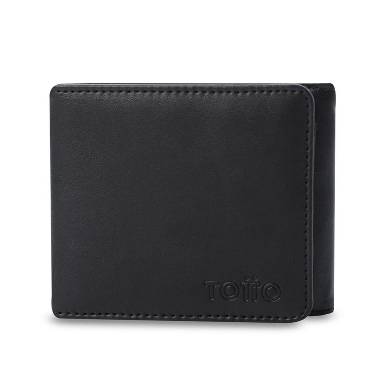 Billetera para Hombre Ermatto con RFID Blocker Negra