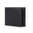 Billetera para Hombre Ermatto con RFID Blocker Negra