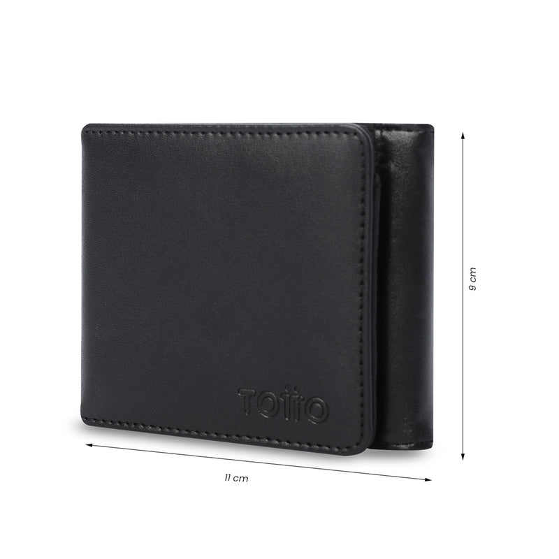 Billetera para Hombre Ermatto con RFID Blocker Negra