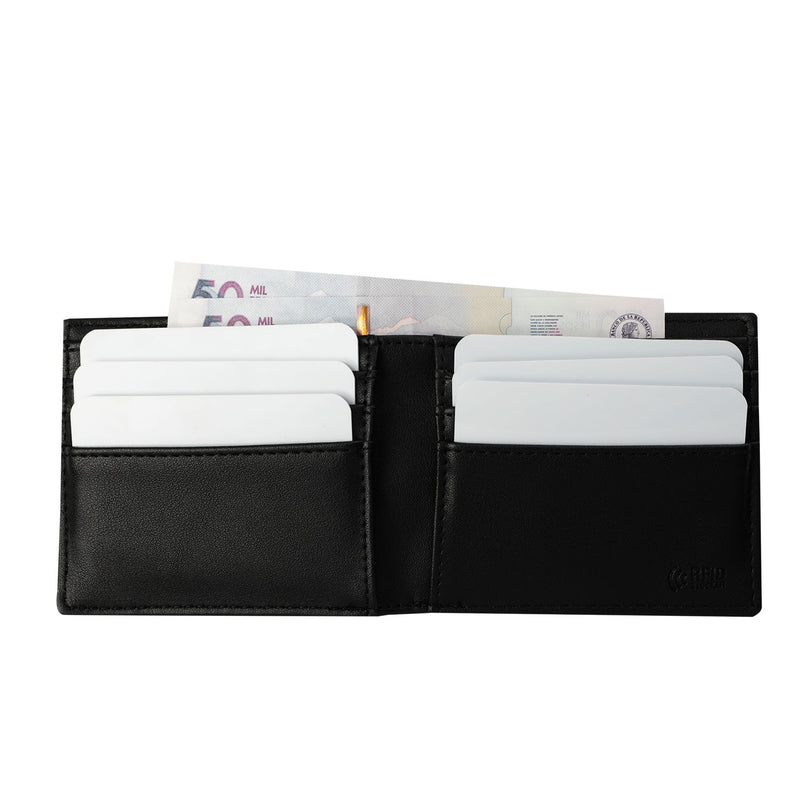 Billetera Vlidetto con RFID Blocker Negra