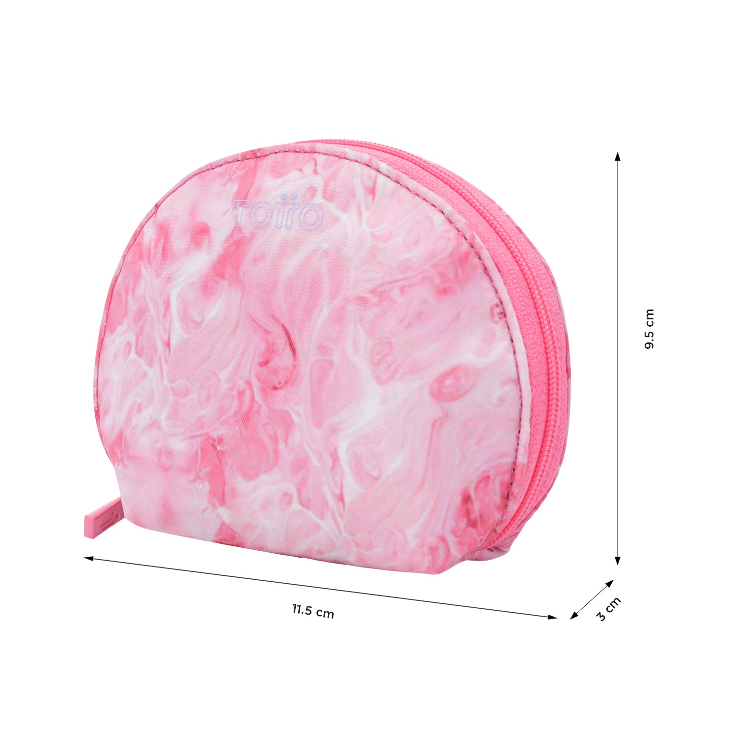 Monedero Pu Leather Dalya - Color: Rosado