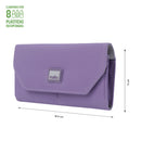 Billetera Dalyk Con Rfid Blocker - Color: Morado