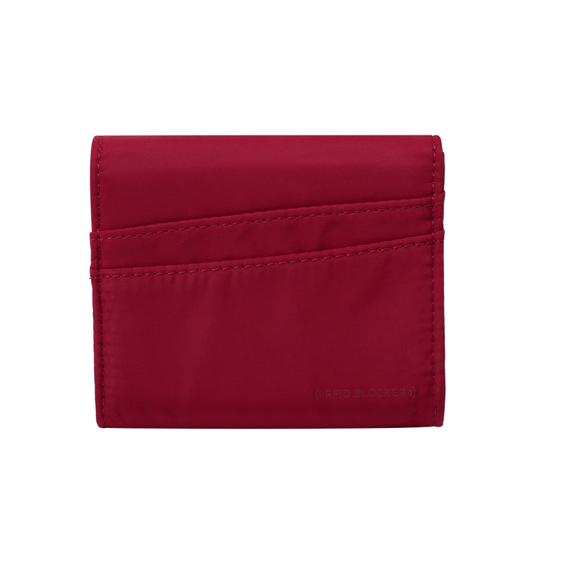 Billetera para Mujer Vaily Ecofriendly Con Rfid Blocker - Color: Rojo