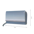 Billetera Para Mujer Blocks - Color: Gris