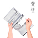 Billetera Para Mujer Blocks - Color: Gris