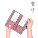 Billetera Para Mujer Vasty Grande Rosada