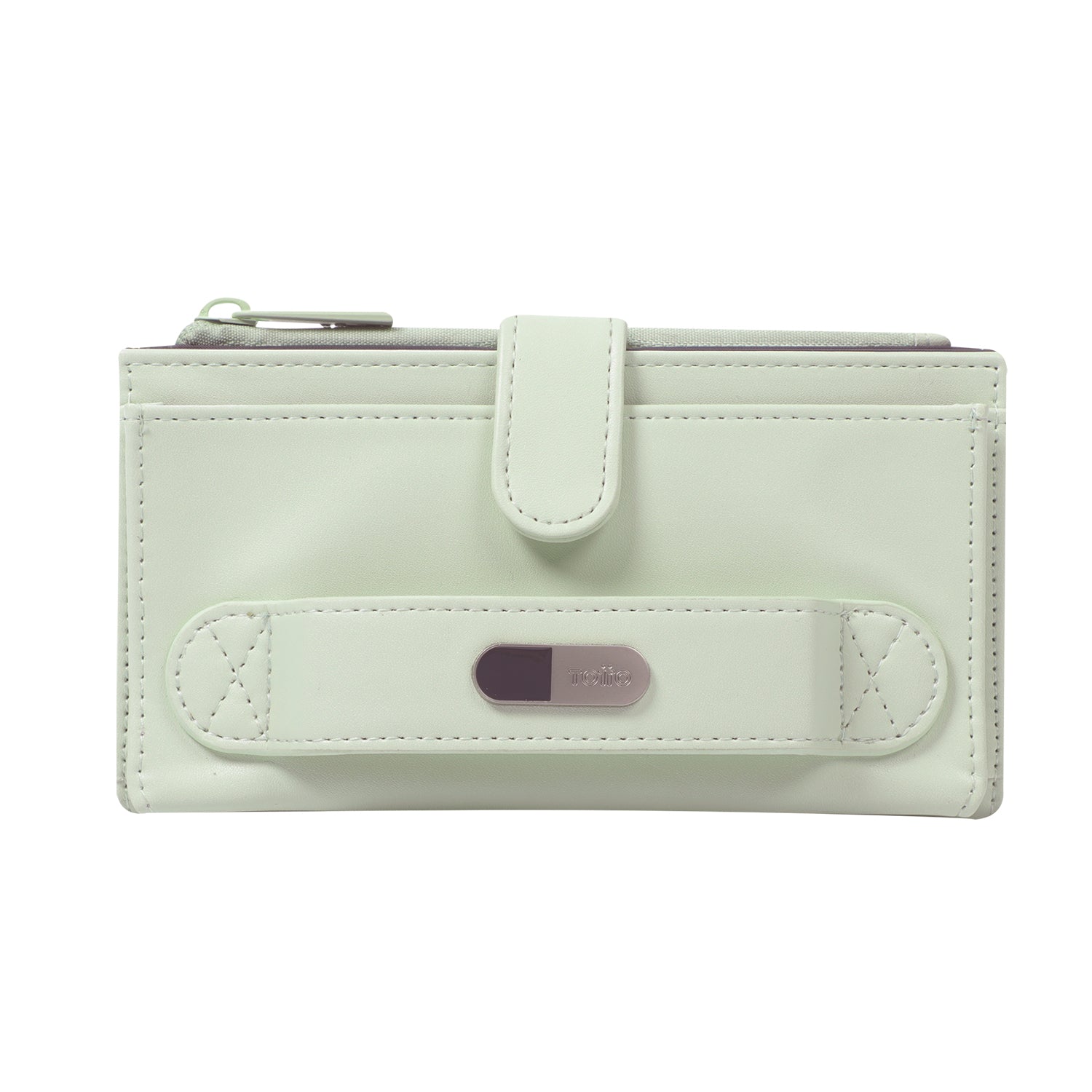 Billetera Dull L Verde grande
