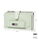 Billetera Dull L Verde grande