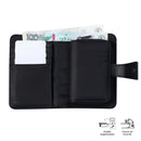 Billetera Myri Con RFID Blocker Negra Mujer