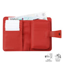 Billetera Myri Con RFID Blocker Roja Mujer