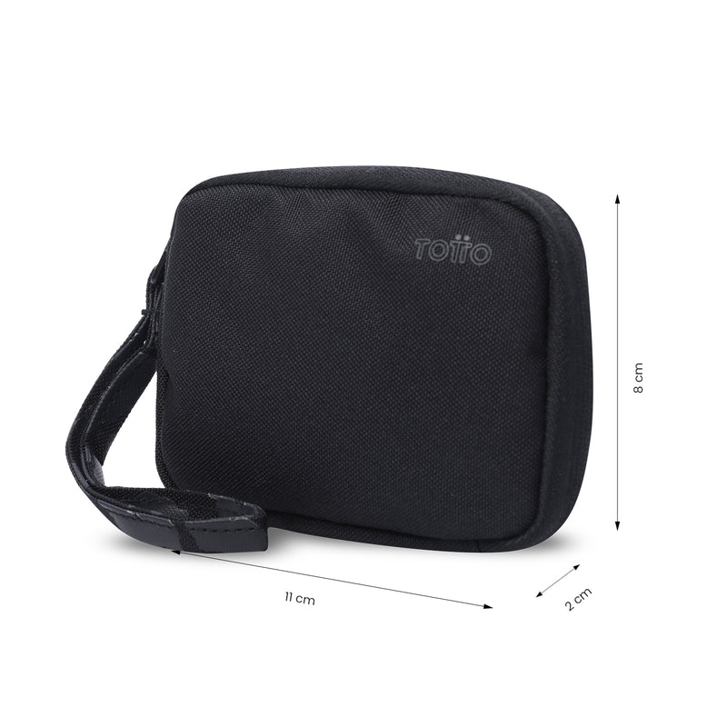 Monedero para Mujer Delion Pequeño Negro