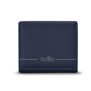 Billetera Sayle azul para hombre