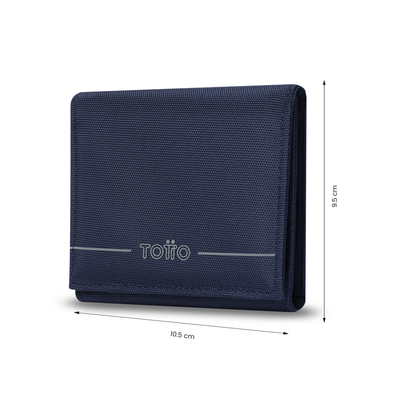 Billetera para Hombre Sayle con RFID Blocker Azul