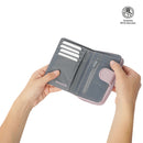 Billetera Daintty con RFID Blocker Rosada