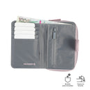 Billetera Daintty con RFID Blocker Rosada