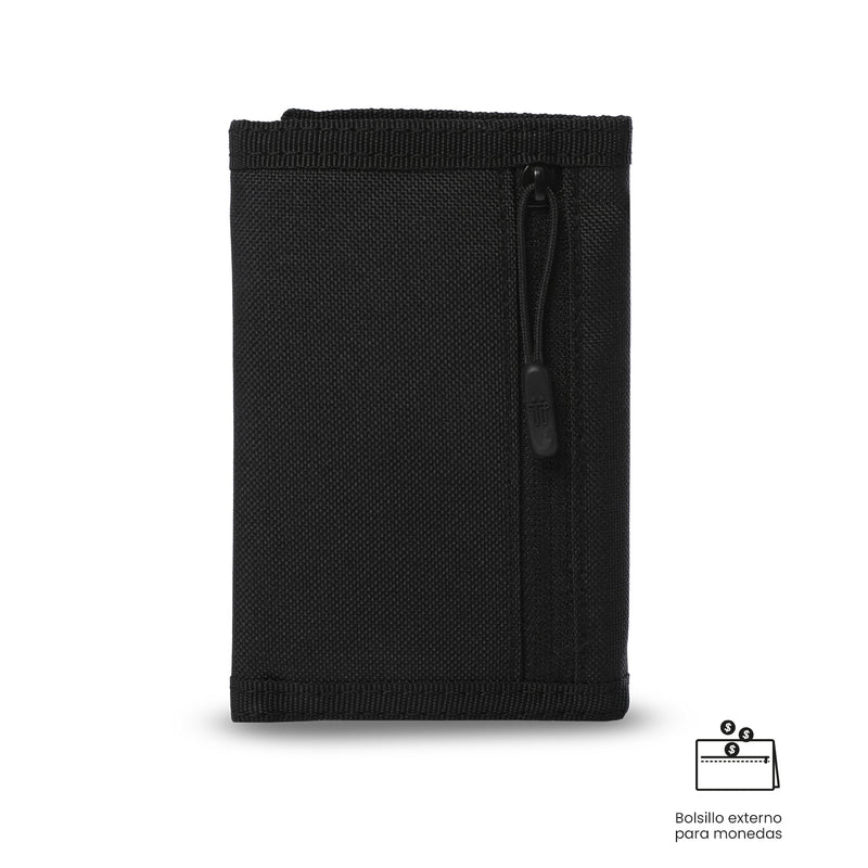 Billetera para Hombre Riva Can con RFID Blocker Negra