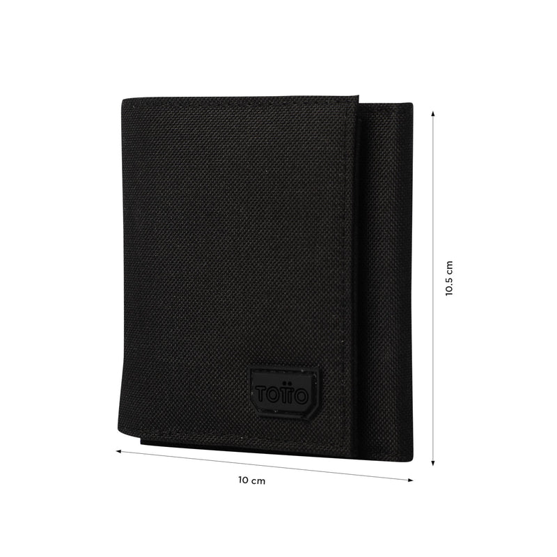 Billetera Riva Aq con RFID Blocker Negra