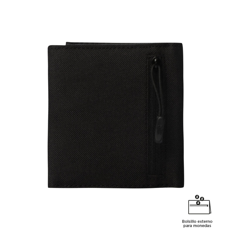 Billetera Riva Aq con RFID Blocker Negra