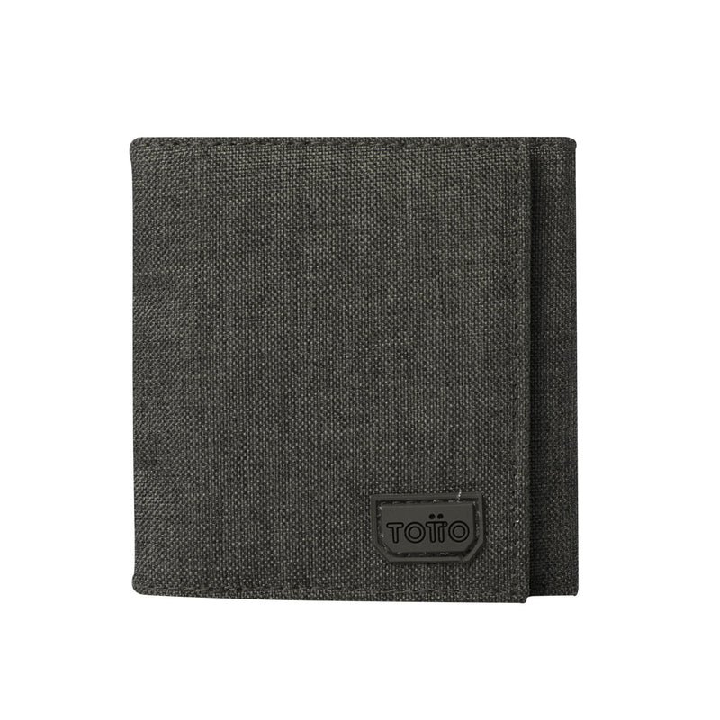 Billetera Riva Aq con RFID Blocker Café