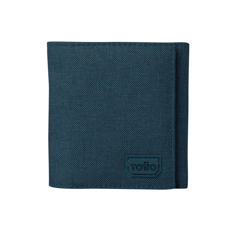 Billetera Riva Aq con RFID Blocker Azul