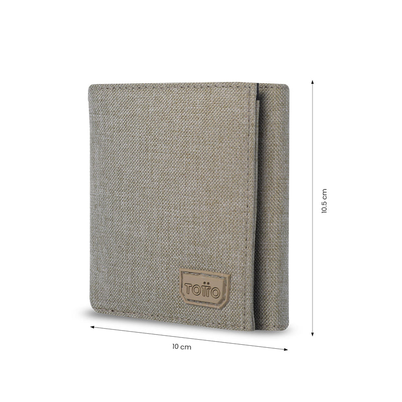 Billetera para Hombre Riva Aq con RFID Blocker Beige