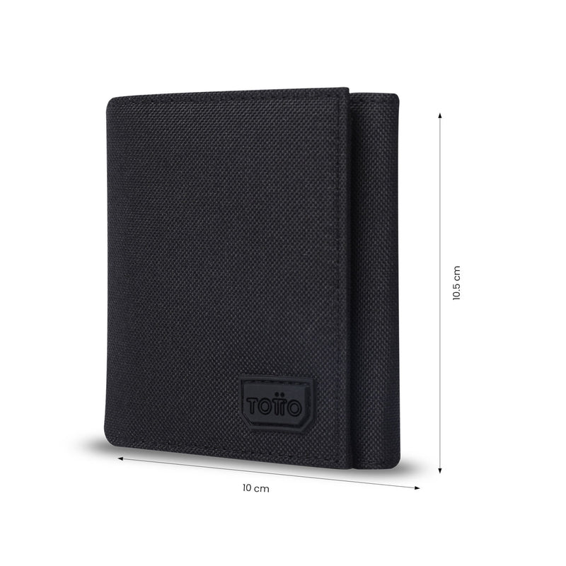 Billetera para Hombre Riva Aq con RFID Blocker Negra