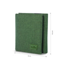 Billetera para Hombre Riva Aq con RFID Blocker Verde