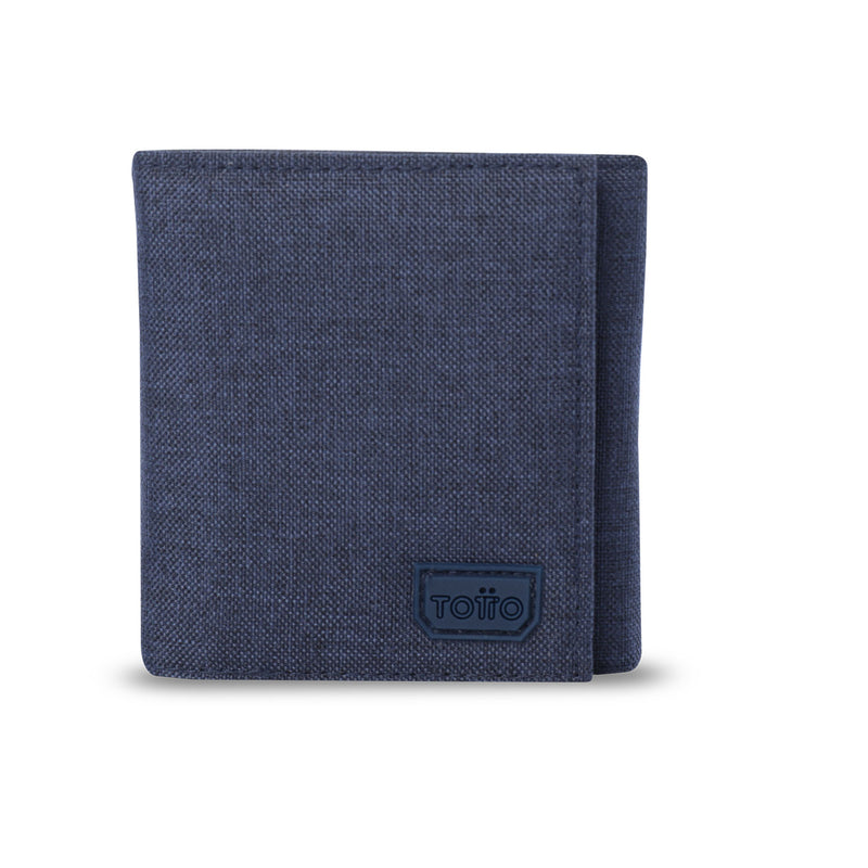 Billetera para Hombre Riva Aq con RFID Blocker Azul