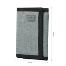 Billetera Riva Mee con RFID Blocker Gris
